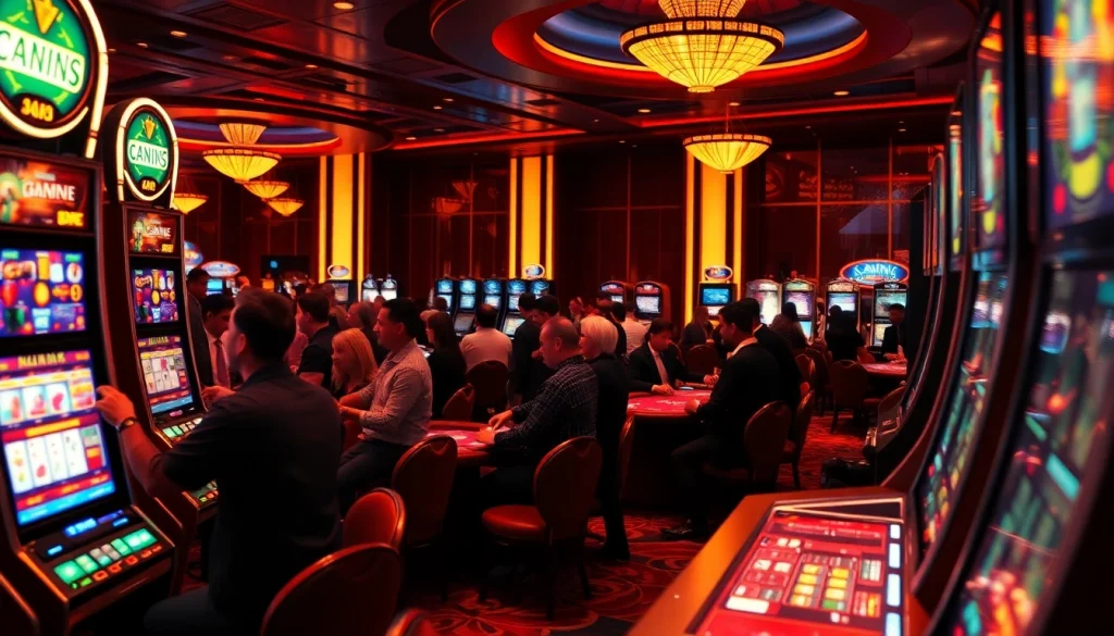คาสิโน มอบประสบการณ์การเล่นที่มีสีสันสดใสและบรรยากาศที่น่าตื่นเต้น