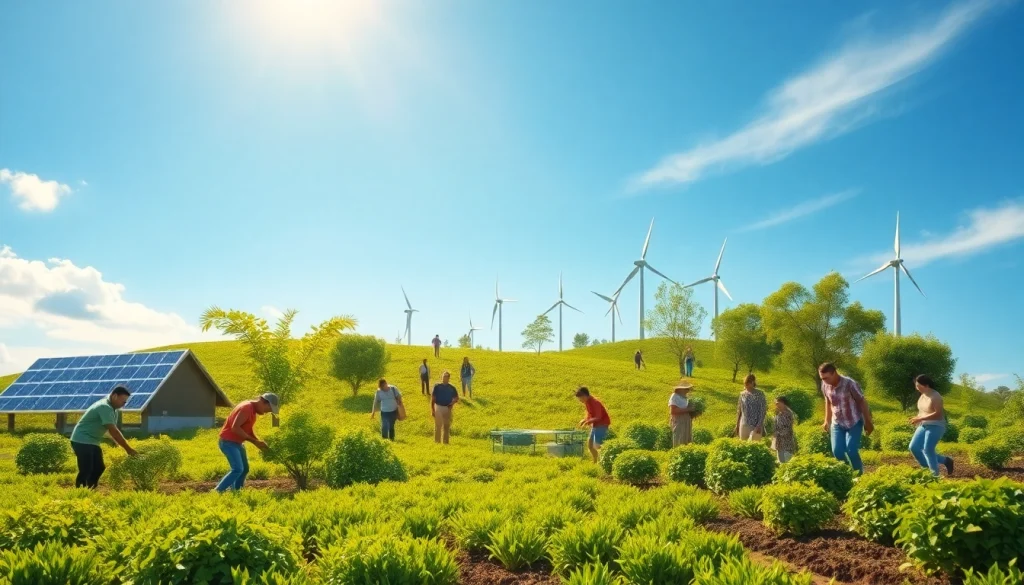 Promote sustainable living through visuals showcasing eco-friendly practices at https://www.unsustainablemagazine.com