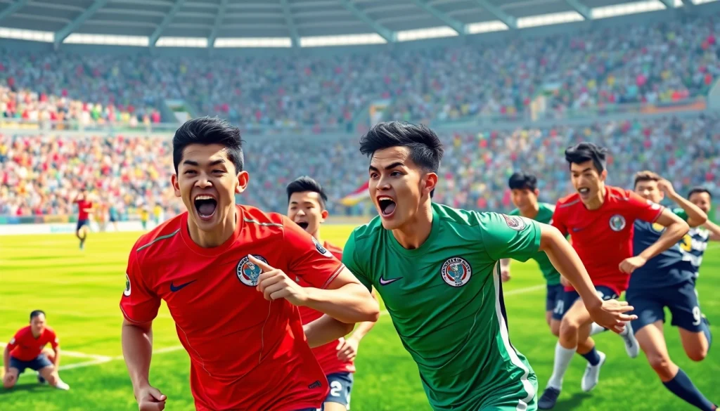 Sayaptogel meningkatkan semangat para pemain sepak bola dalam pertandingan yang seru.