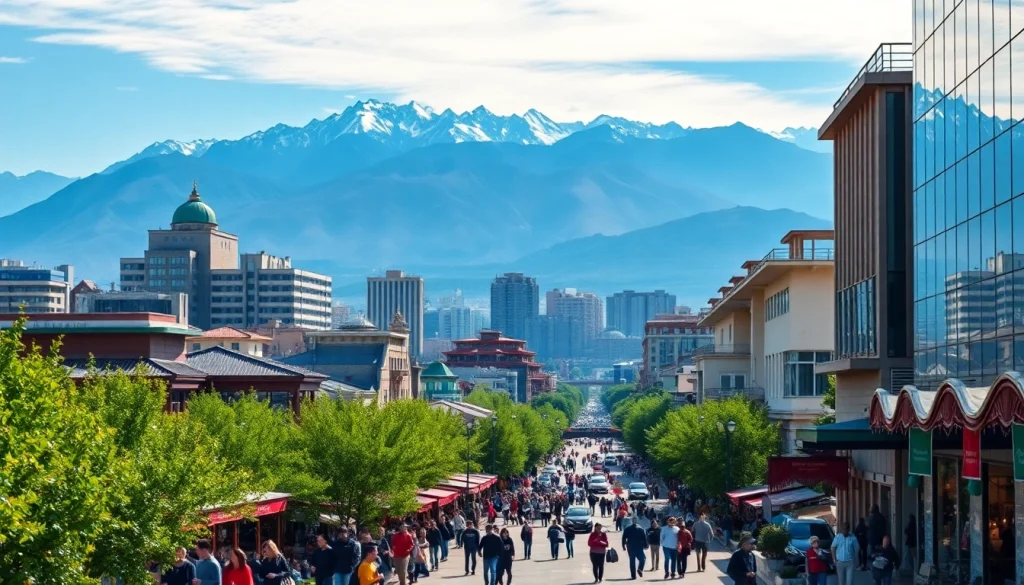 Explore Almaty, Kazakhstan, with its vibrant cityscape and stunning mountains at https://albmaftoh.com.