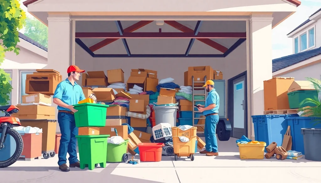 Remove clutter efficiently with https://myeasyjunkremoval.com as a professional team tackles garage junk.