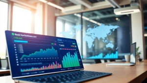Visual representation of Rocktoken.com showcasing innovative cryptocurrency portfolio management.