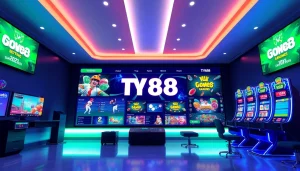 TV88 interface showcasing trusted online betting experience with diverse gaming options.