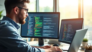 Streamline unlimited WordPress tasks with expert web developer at work.