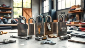 Verifica delle serrature professionali di dakenlocks.com con dettagli di design avanzato.