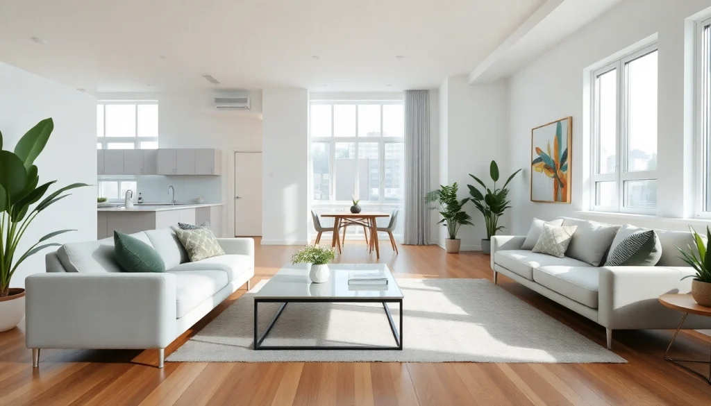 Transform your space with a stylish home renovation showcasing modern interior design.