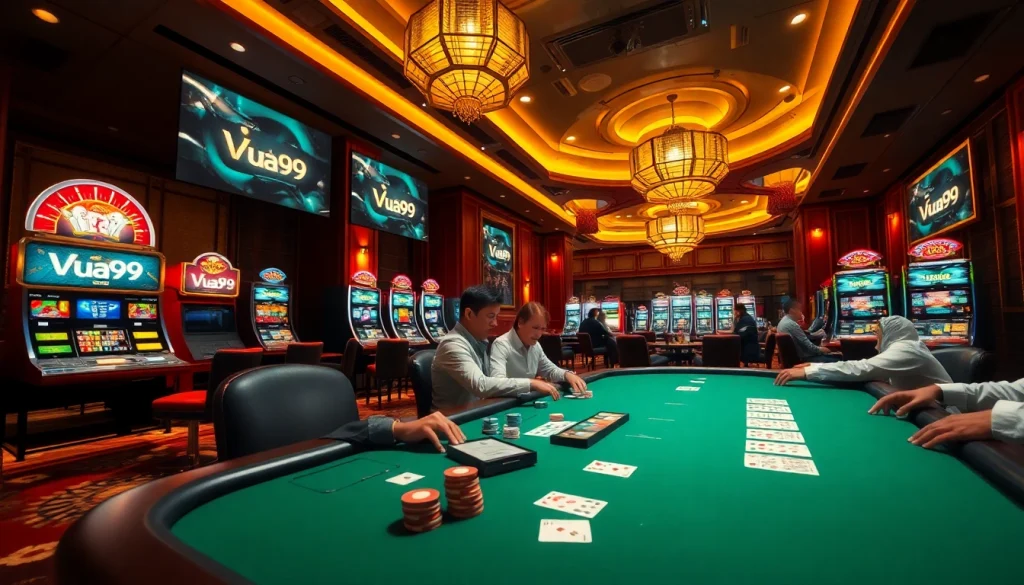 Vua99 enhances the excitement of casino gaming with stunning visuals and immersive experiences.
