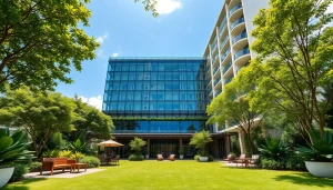 View of Tampines St 95 EC highlighting its modern architectural features and surrounding greenery.