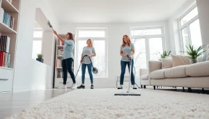 Experience a professional cleaning service enhancing your home with meticulous care.