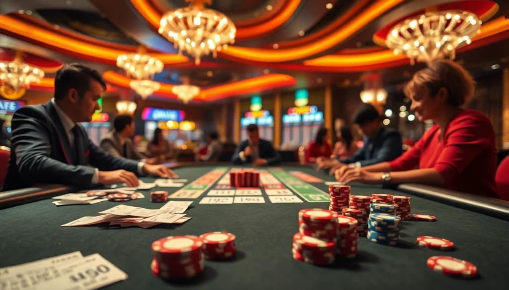 Menangkan toto togel di meja judi mewah dengan suasana yang penuh semangat.