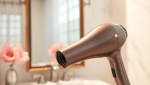 Experience the efficiency of the laifen swift hair dryer with its sleek design and styling features.