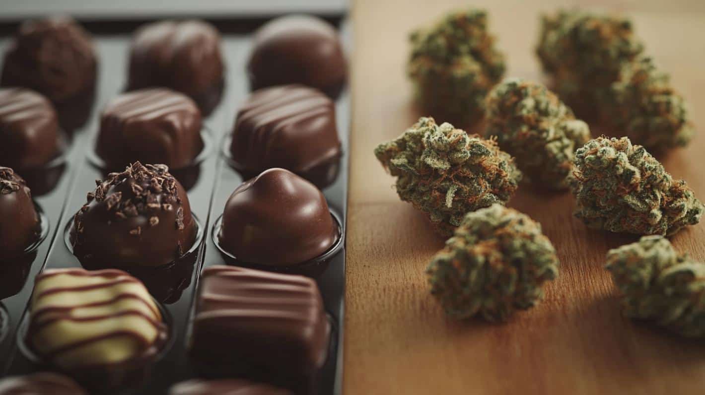 Gourmet Chocolate Edibles 1000mg for Enthusiasts