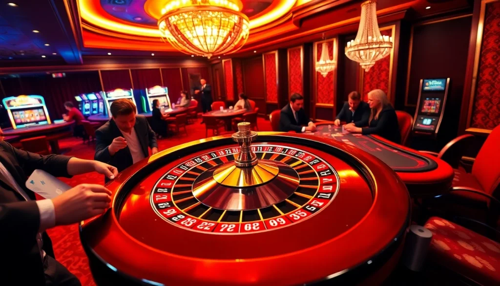 Engaged players enjoying a high-stakes poker game at https://xx88.pizza/, capturing the thrill of casino excitement.
