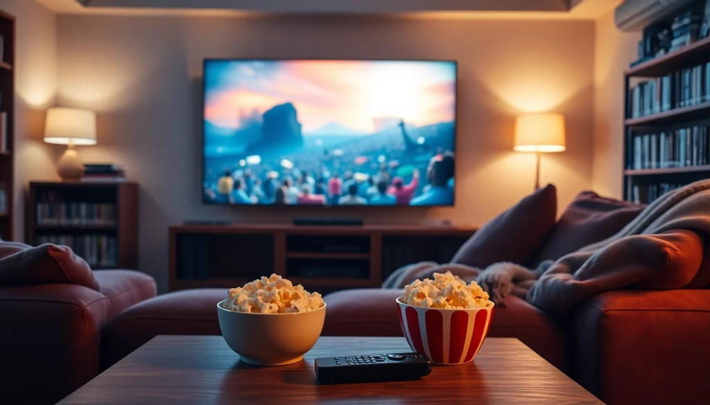 เพลิดเพลินกับดูหนังออนไลน์ฟรี ด้วยการสร้างบรรยากาศที่อบอุ่นและน่าสบาย