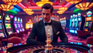 Experience the thrill of 188bet nhà cái with vibrant casino tables and exciting games.