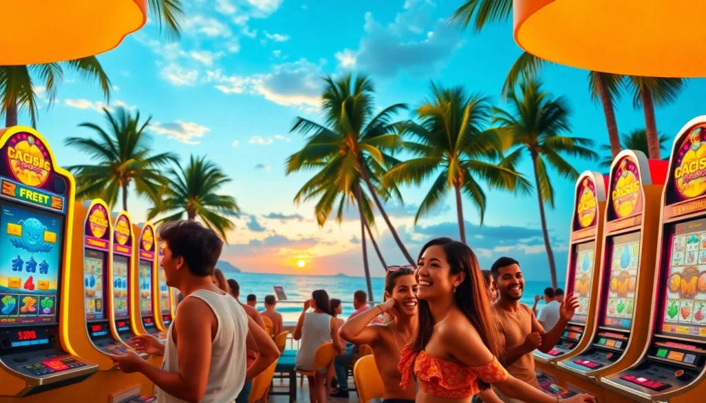 Mainkan slot petanitoto dengan suasana pantai tropis yang ceria dan menarik.