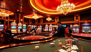 Engaging gamblers at https://top10nhacai.gg/ with thrilling casino games and vibrant slot machines.