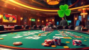 Mengaktifkan penawaran menarik di catcasino-reg.com/promokody dengan chip dan kartu yang berwarna-warni.