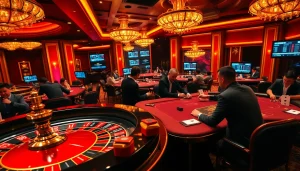 Experience the thrill of the casino with Link vào vmax in this vibrant gambling scene.