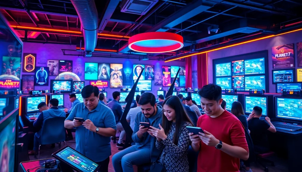 Rasakan keseruan bermain PLANET77 game di lingkungan hiburan online yang menyenangkan.