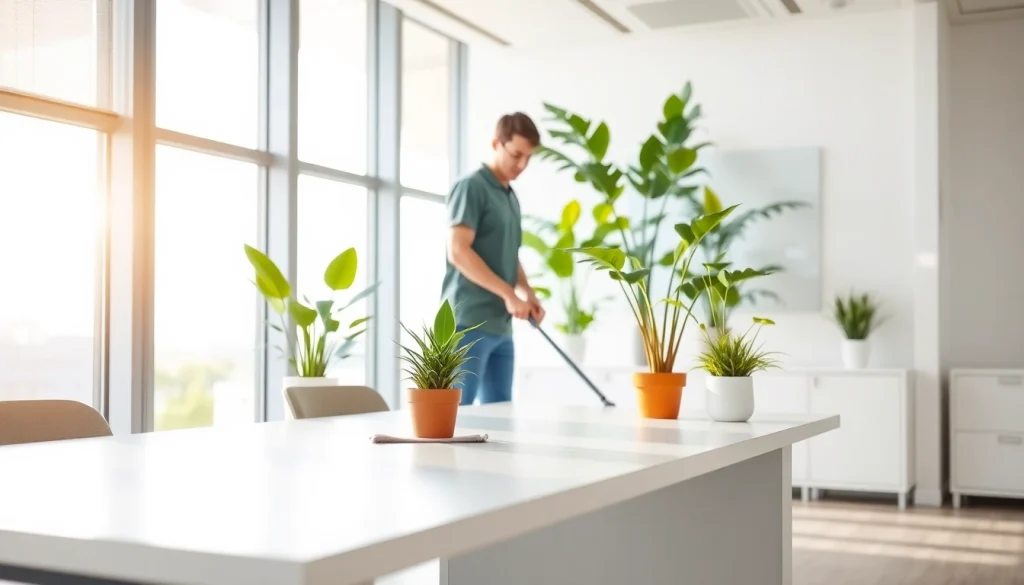 Enhance productivity with Office Cleaning Services Dubai in a bright, organized workspace.