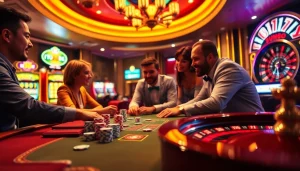 Experience thrilling play at uu88 with vibrant casino tables and exciting gaming interactions.
