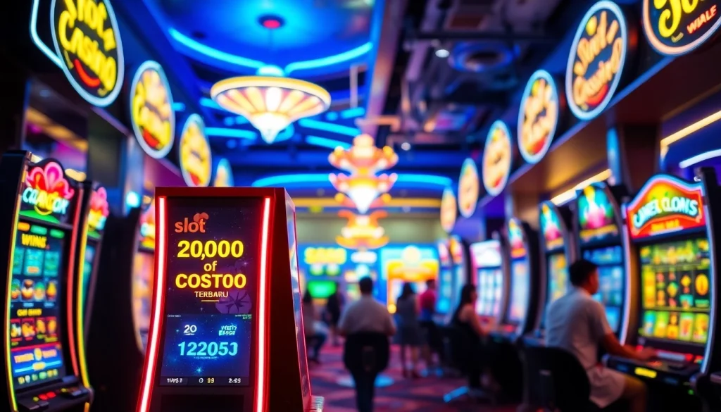 Kemenangan menarik dan mesin slot gacor terbaru di kasino online.