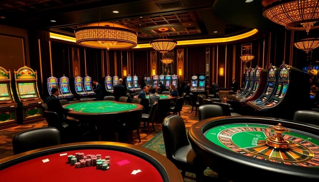 Experience the thrill of gambling at https://nk88.us.com/ with lively casino tables and chips.