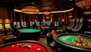 Experience the thrill of gambling at https://nk88.us.com/ with lively casino tables and chips.