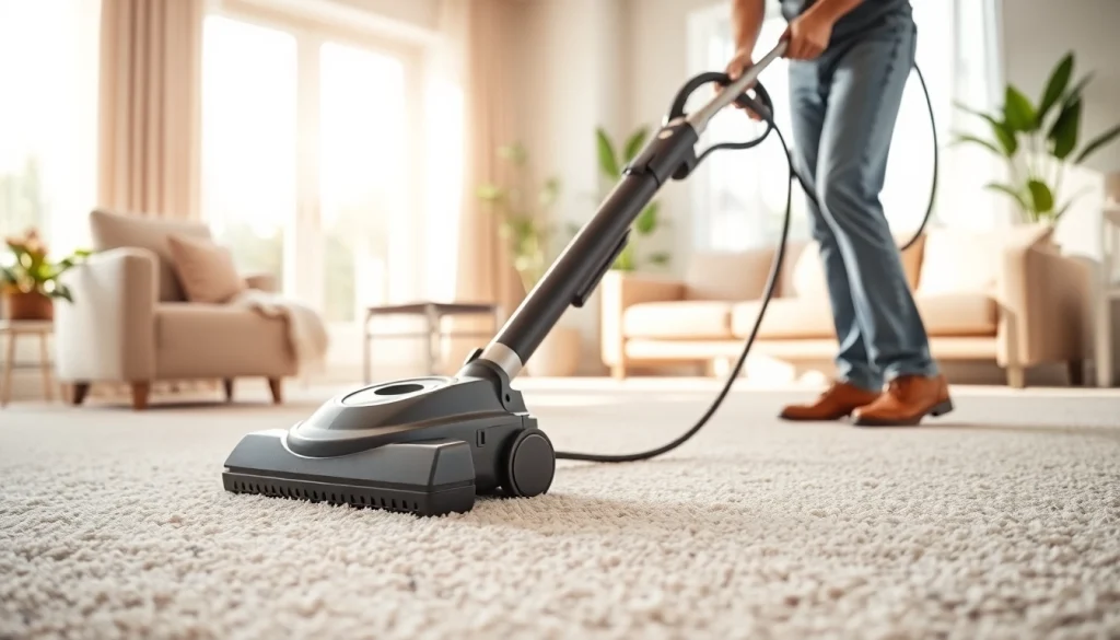 Experience thorough carpet cleaning lincoln ca with a professional in action.