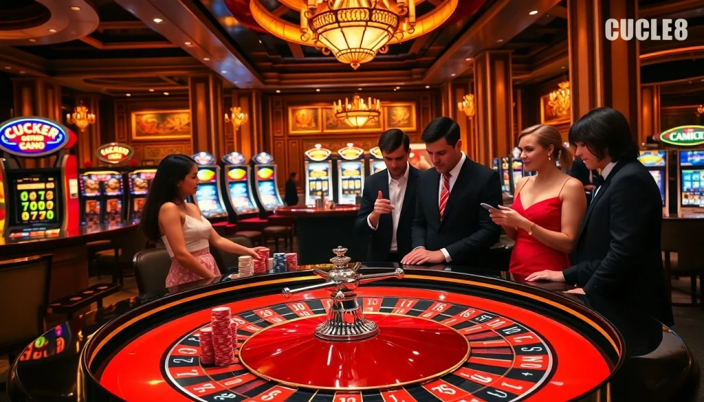 Trải nghiệm cảm giác thắng cược tại LUCK8 trên bàn casino sang trọng, nơi sự phấn khích và đẳng cấp giao thoa.
