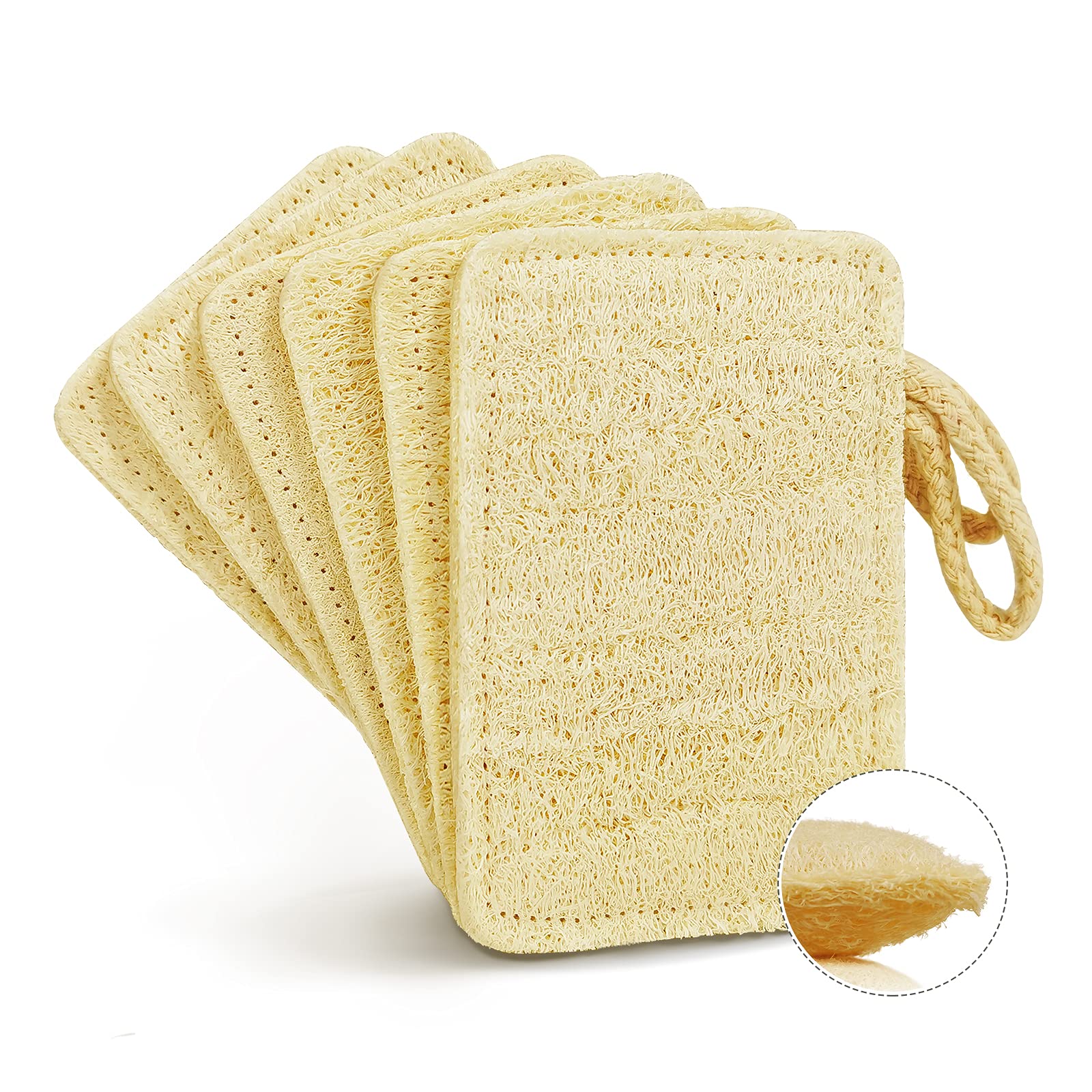 Kitchen Loofah Scrubber as a Green Sponge Alternative