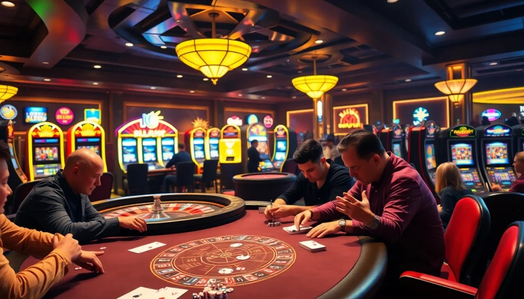 Experience the excitement of onicplay at a luxurious casino poker table.