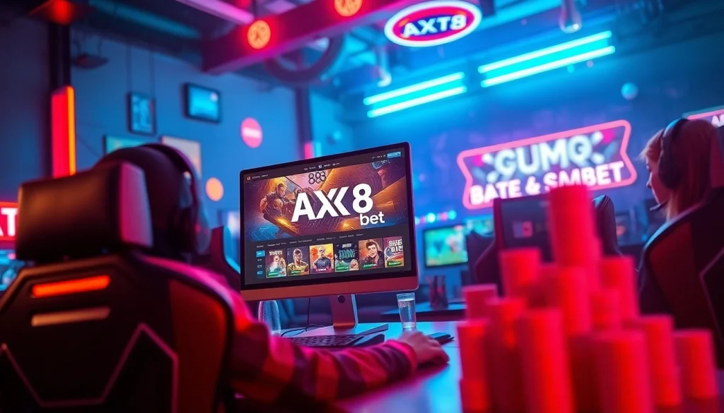 Môi trường chơi game trực tuyến AX88 bet hấp dẫn với đồ họa động.