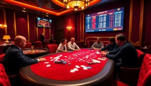 Experience thrilling high-stakes gambling at Vaoluoi tv with vibrant casino action.