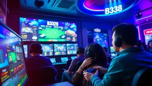 Engaging players on the BJ38 online gaming platform, showcasing a dynamic digital interface and thrilling gameplay elements.