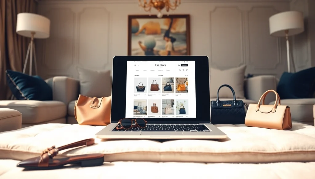 레플리카사이트에서 고급스러운 상품을 쇼핑하는 모습의 사진입니다.