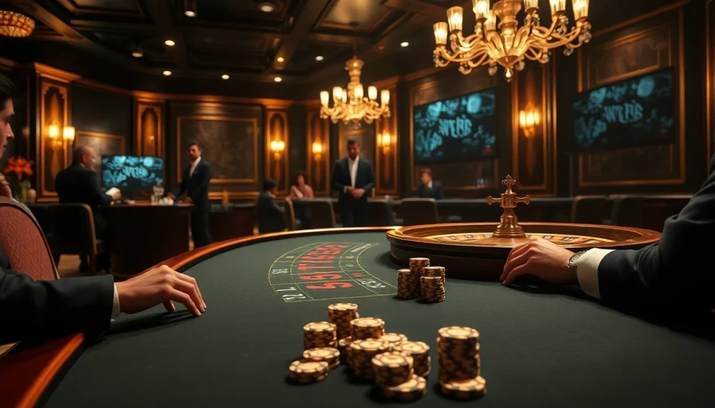 Playing poker with high stakes chips amidst the hidden wiki gambling excitement.