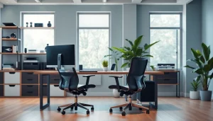 zirvegrupbilgisayar teknolojik ofis kurulumunu vurgulayan bir görüntü.