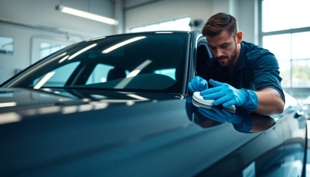 Experience the best car detailing Chattanooga TN with expert care and high-quality service in an elegant garage.