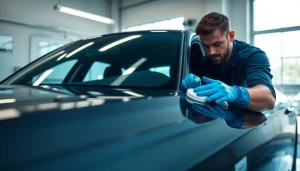 Experience the best car detailing Chattanooga TN with expert care and high-quality service in an elegant garage.