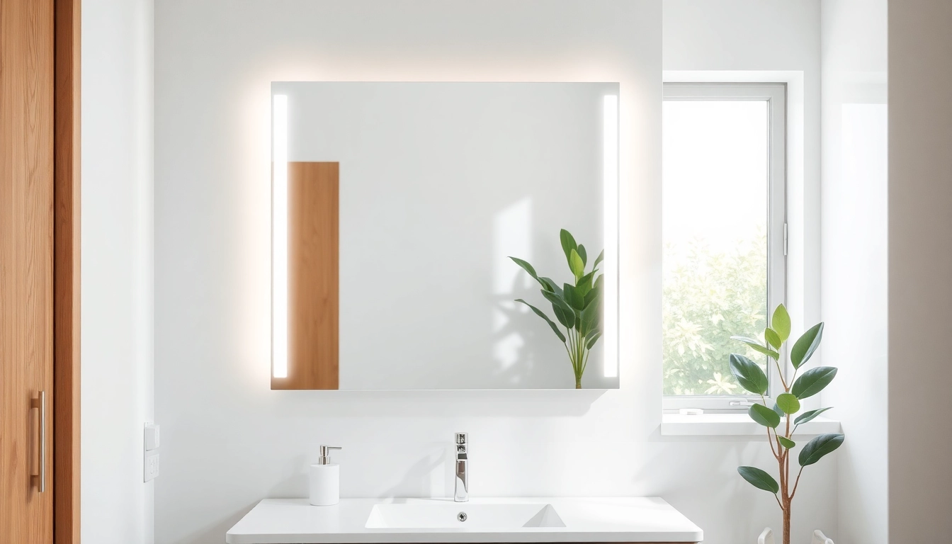 Enhance Your Space: Choosing the Perfect Bathroom Mirror with LED Light