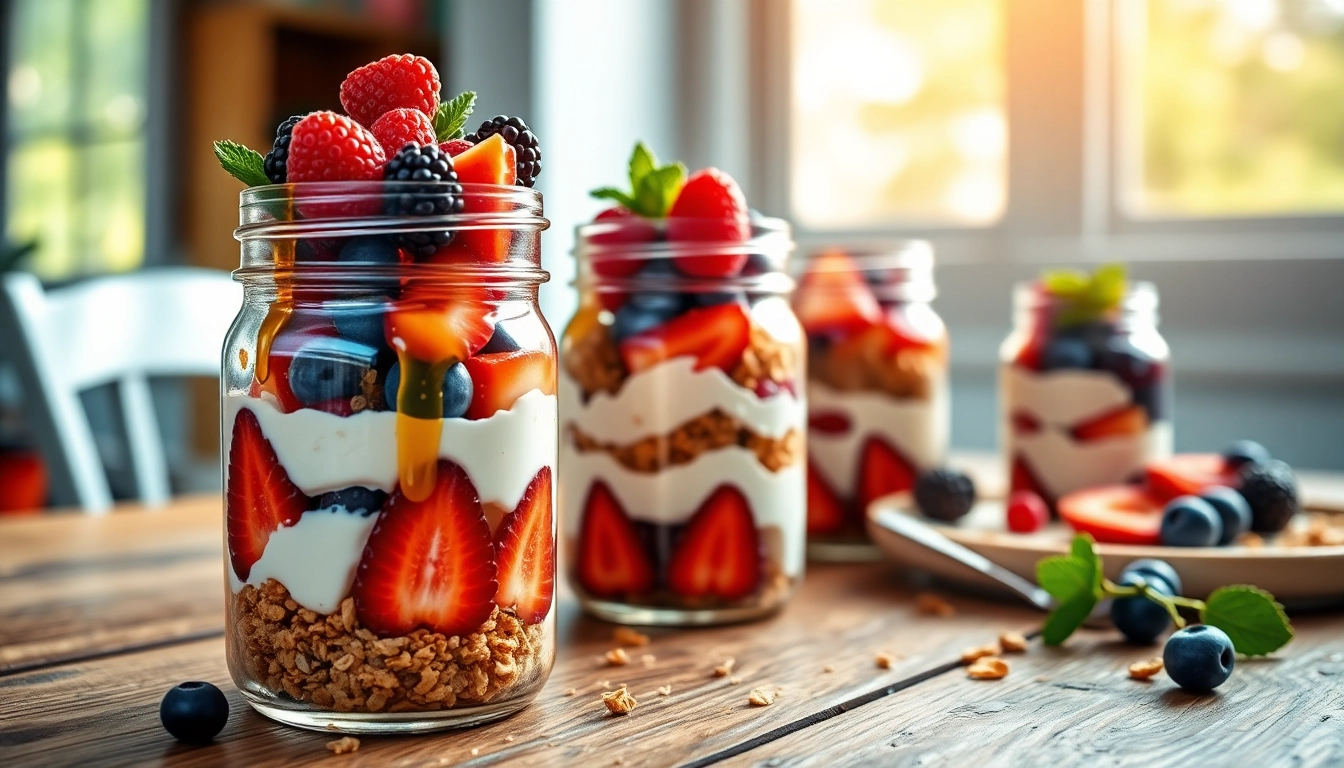 Creative Breakfast Ideas with https://masonjarbreakfast.com That Energize Your Mornings