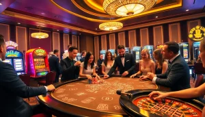 Trải nghiệm những khoảnh khắc giải trí đầy hồi hộp tại https://luck8.net với người chơi thưởng thức poker và máy đánh xèng.