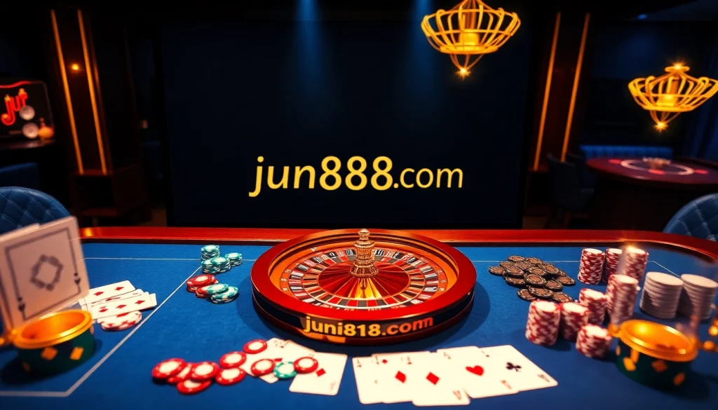 Experience exhilarating gameplay with jun88pl.com featuring vibrant casino elements and interactive interfaces.
