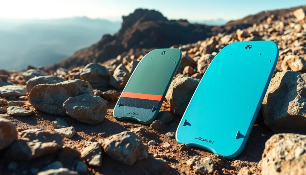 Recovery Boards on rugged terrain showcasing durability and design in outdoor adventure.