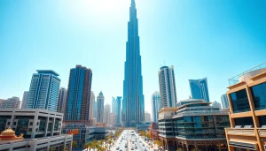 Experience the vibrant cityscape of Citylifedubai.com showcasing Dubai's iconic architecture.