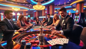 Vivez l'excitation de gagner au meilleur casino en ligne avec l'action vibrante de la roulette.