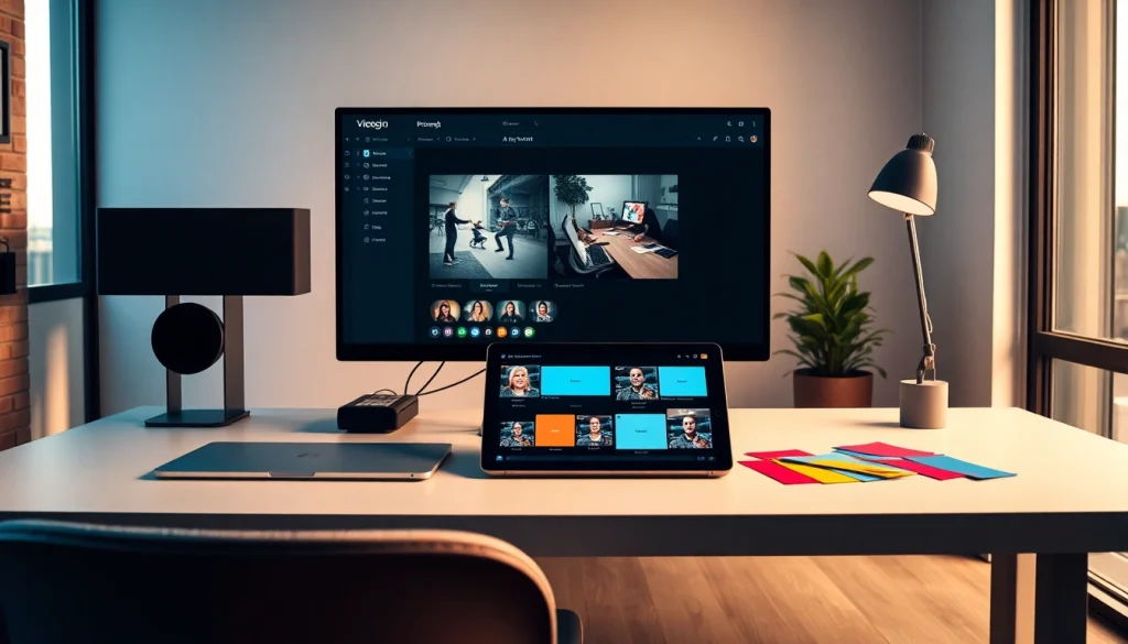 Transform your videos into prompts with video to prompt AI in a modern workspace.